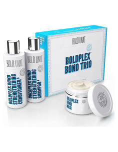 Set de Cuidado Capilar Boldplex 3, 4 y 5 - Champú, Acondicionador y Mascarilla Hidratante