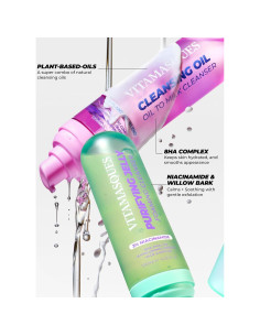 Set de Doble Limpieza Vitamasques - Gel Espumoso y Aceite a Leche 2