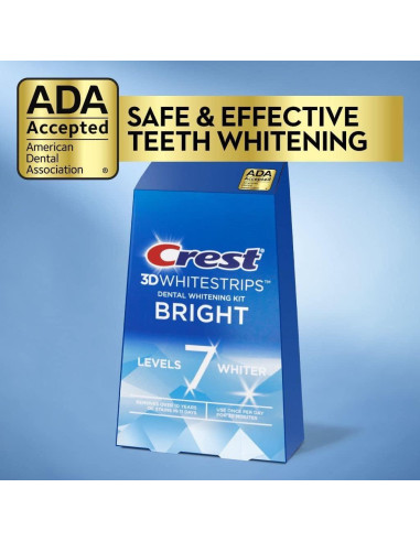 Crest 3D Whitestrips Kit Blanqueamiento Dental 22 Tiras