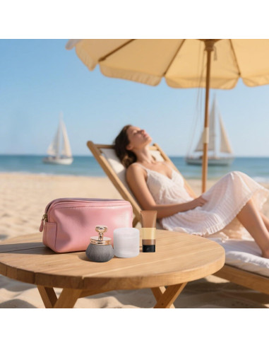 Brocha Kabuki Grande BABYSHEEP para Autobronceador 8.4 cm Oro Rosa