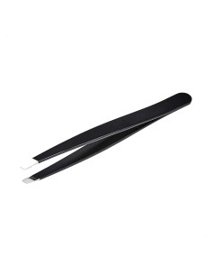 Pinzas de Punta Inclinada Amazon Basics - Acero Inoxidable 9 cm