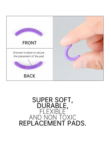 Almohadillas de Repuesto para Rizador de Pestañas UXIETIN 24PCS