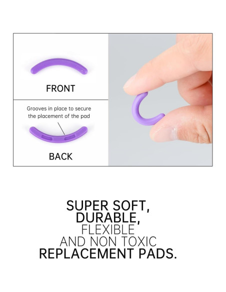 Almohadillas de Repuesto para Rizador de Pestañas UXIETIN 24PCS