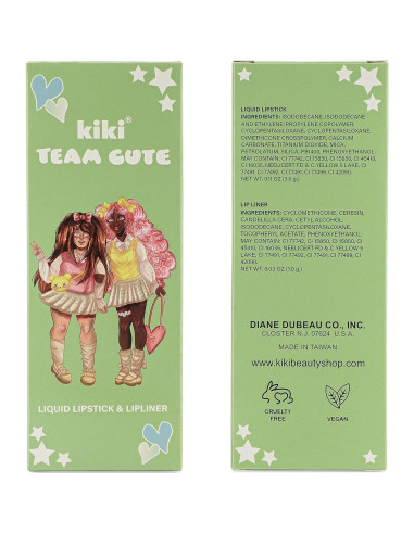 Kit de Labios Kiki: Pintalabios Líquido Mate y Lápiz Labial