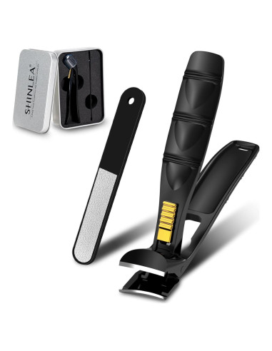 Cortauñas Profesional SHINLEA con Recogedor para Uñas Gruesas