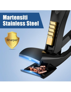 Cortauñas Profesional SHINLEA con Recogedor para Uñas Gruesas 2