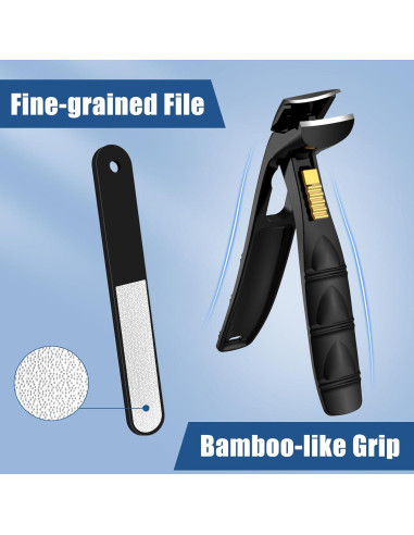 Cortauñas Profesional SHINLEA con Recogedor para Uñas Gruesas