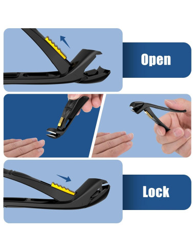 Cortauñas Profesional SHINLEA con Recogedor para Uñas Gruesas