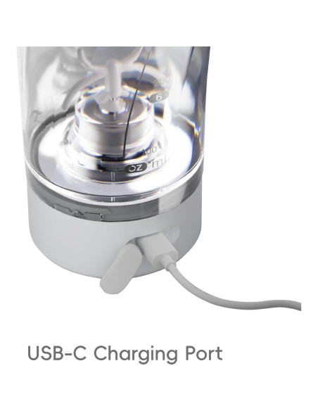 Botella Mezcladora Eléctrica VOLTRX VortexBoost 700ml USB-C