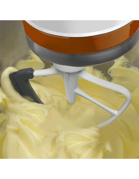 Batidor de borde flexible KITCHPOWER 4.5-5L blanco