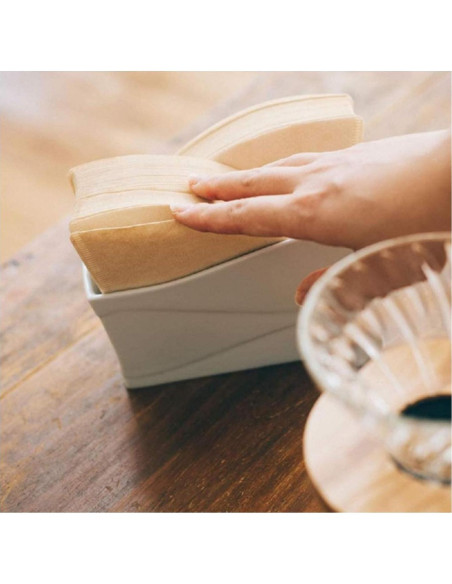 Filtros de Papel Natural Hario V60 Tamaño 02 - 10 Cajas de 40 Hojas