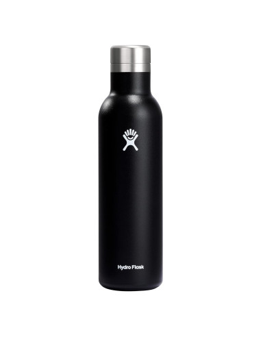 Botella de Vino Cerámica Hydro Flask 750 ml Negra