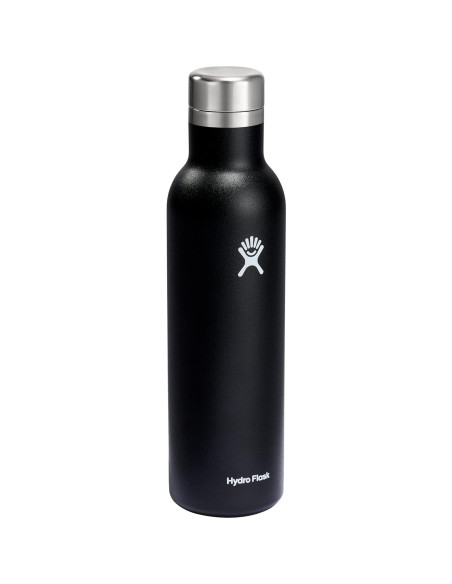Botella de Vino Cerámica Hydro Flask 750 ml Negra