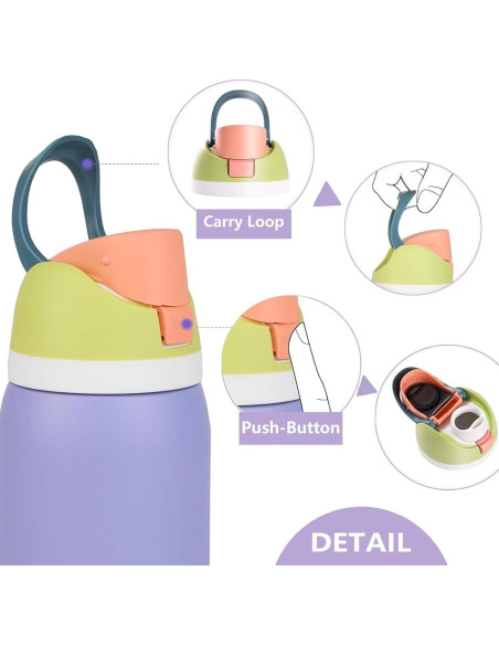 Tapa de Reemplazo Owala Freesip 24oz Naranja a Prueba de Fugas Tapa de Reemplazo Owala Freesip 24oz Naranja a Prueba de Fugas