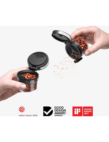 Dispensador de Aceite Dreamfarm Orlid Negro 100ml Vidrio