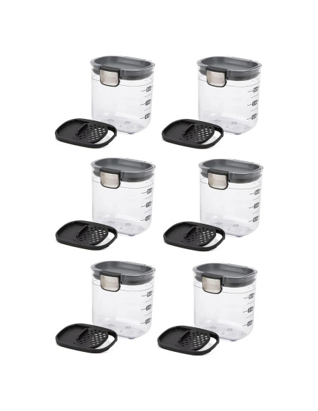 Contenedor de Almacenamiento ProKeeper+ PKS-401 6 Piezas 0.35L Contenedor de Almacenamiento ProKeeper+ PKS-401 6 Piezas 0.35L