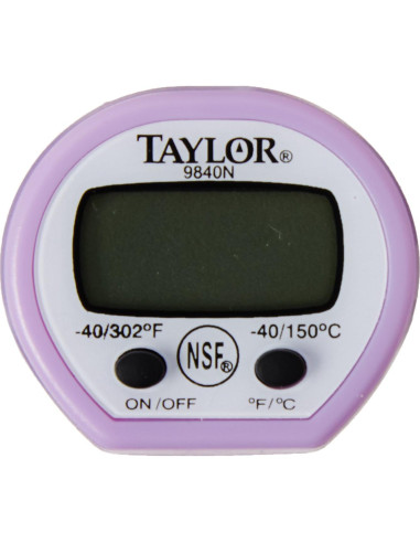 Termómetro Digital de Alérgenos Taylor Precision 9840PRN 12.7 cm