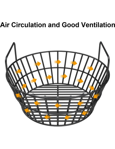 Cesta de Ceniza de Acero Porcelánico BMMXBI para Parrilla Grande