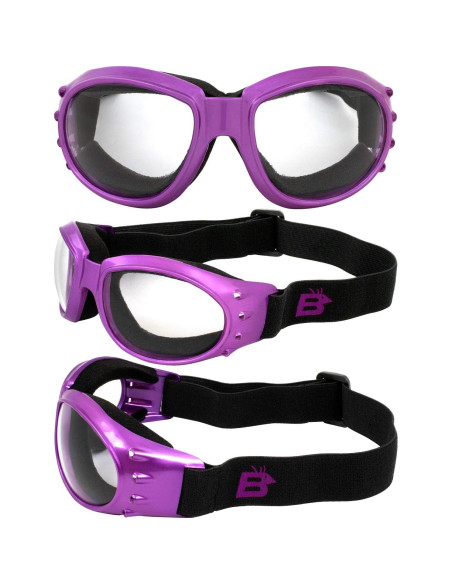 Gafas de Moto Birdz Eyewear Eagle para Mujeres - 3 Lentes