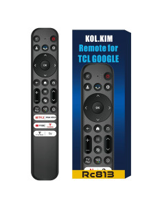 Control Remoto Universal TCL Google TV RC813 Sin Voz 61.88g