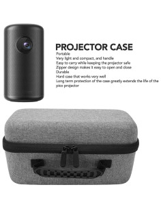 Funda Dura Diyeeni para Proyector Nebula Capsule 3 - Gris 2