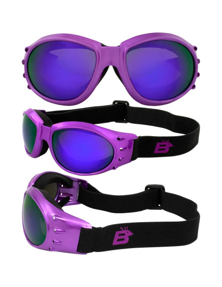 Gafas de Moto Birdz Eyewear Eagle para Mujeres - 3 Lentes