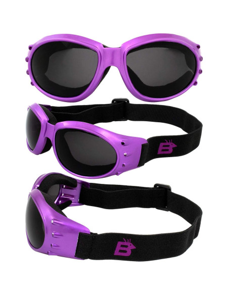 Gafas de Moto Birdz Eyewear Eagle para Mujeres - 3 Lentes