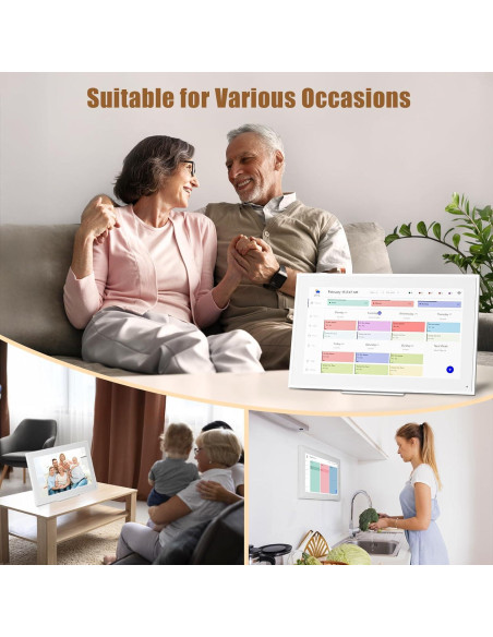 Calendario Digital de Pared LiviNGPAi 15.6" WiFi Full HD