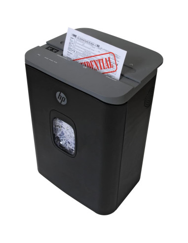 Trituradora de Papel HP 20 Hojas Corte Cruzado 28L