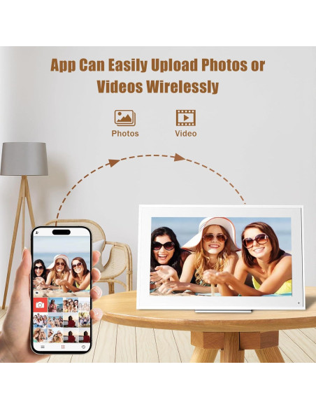 Calendario Digital de Pared LiviNGPAi 15.6" WiFi Full HD