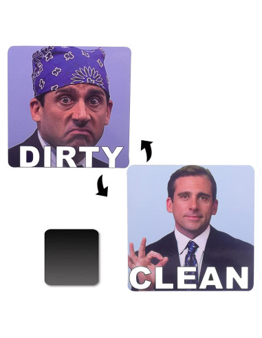 Imán Limpio Sucio DBlosp para Lavavajillas Reversible 10 cm