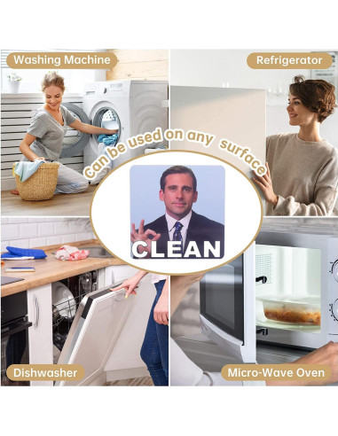 Imán Limpio Sucio DBlosp para Lavavajillas Reversible 10 cm
