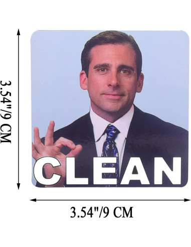 Imán Limpio Sucio DBlosp para Lavavajillas Reversible 10 cm