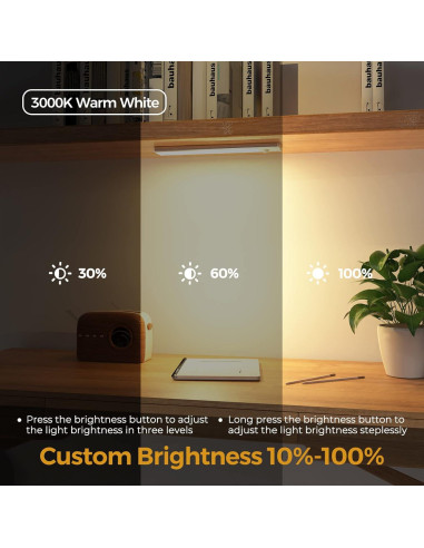 Paquete de 3 Luces Bajo Gabinete DEALGADGETS 32 LED Recargables