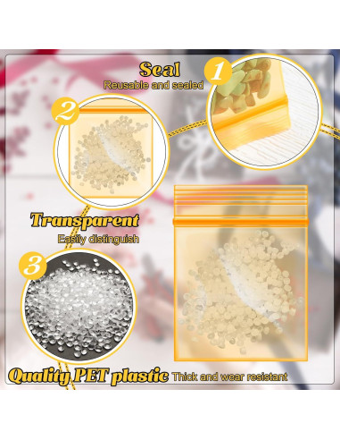 400 Bolsas de Plástico Reutilizables Chinco - 7 MIL Grueso