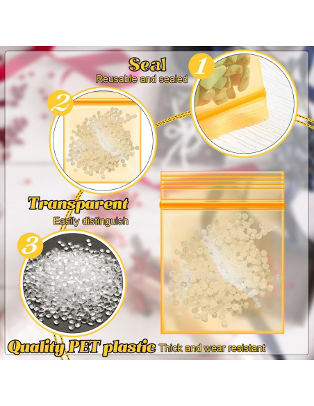 400 Bolsas de Plástico Reutilizables Chinco - 7 MIL Grueso