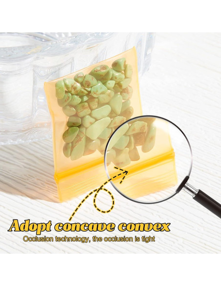 400 Bolsas de Plástico Reutilizables Chinco - 7 MIL Grueso