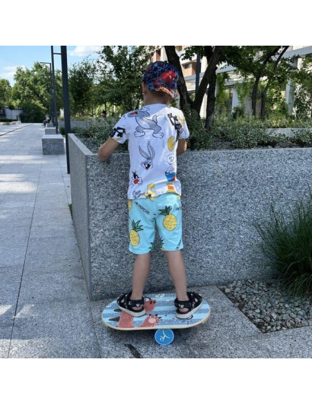 Tabla de Equilibrio InGwest para Niños - Madera Ecológica 55x32cm