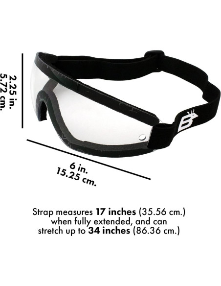 Gafas de Buceo Birdz Eyewear Wing con Lentes Transparentes