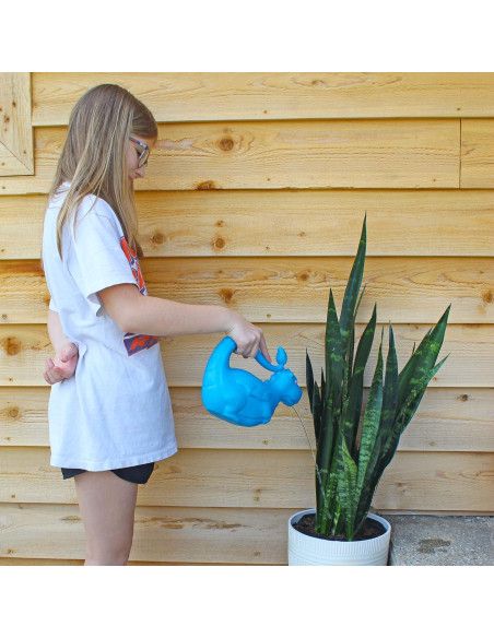 Regadera Infantil Dragón Azul Esterno 0.95L para Jardinería