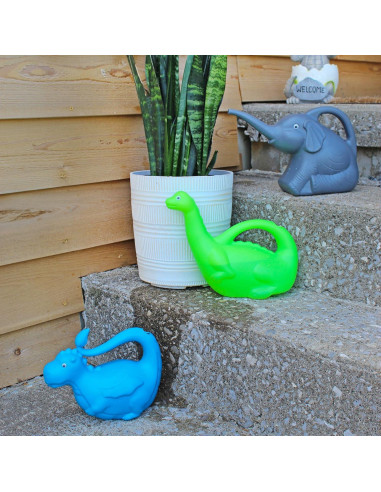 Regadera Infantil Dragón Azul Esterno 0.95L para Jardinería