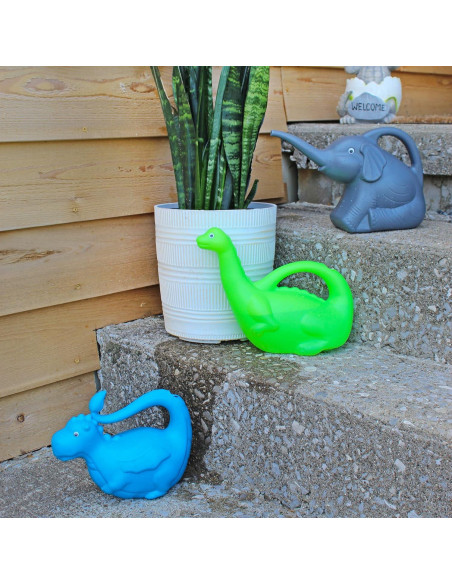 Regadera Infantil Dragón Azul Esterno 0.95L para Jardinería