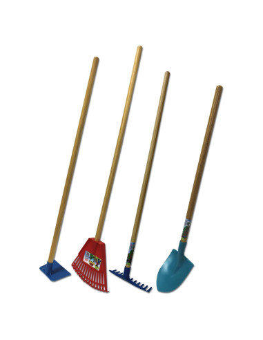 Juego de Herramientas de Jardín para Niños Emsco - 4 Piezas Seguras