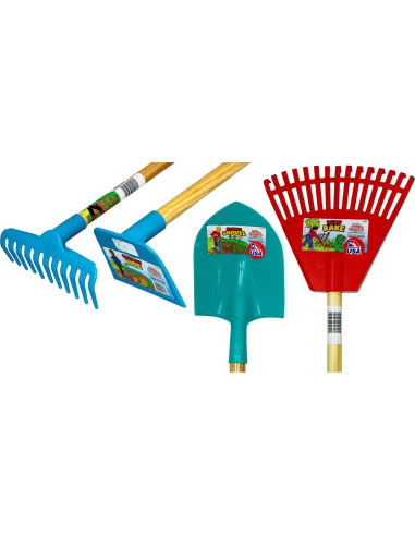Juego de Herramientas de Jardín para Niños Emsco - 4 Piezas Seguras