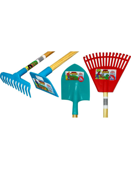 Juego de Herramientas de Jardín para Niños Emsco - 4 Piezas Seguras