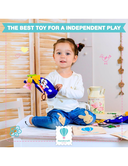 Juego de 14 Marionetas de Mano Handicraft para Niños