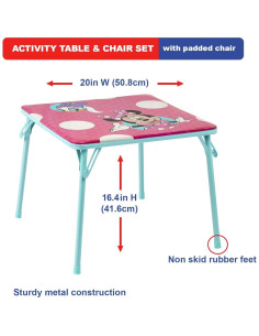 Conjunto de Mesa de Actividades Minnie Mouse Jakks Pacific 2
