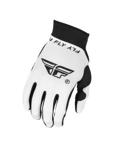 Guantes Pro Lite Fly Racing 2024 Adulto Blanco/Negro Grande