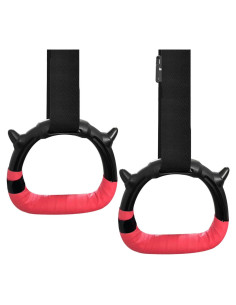 Anillas de Gimnasia RINREA para Niños con Correas Ajustables