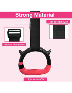 Anillas de Gimnasia RINREA para Niños con Correas Ajustables 2